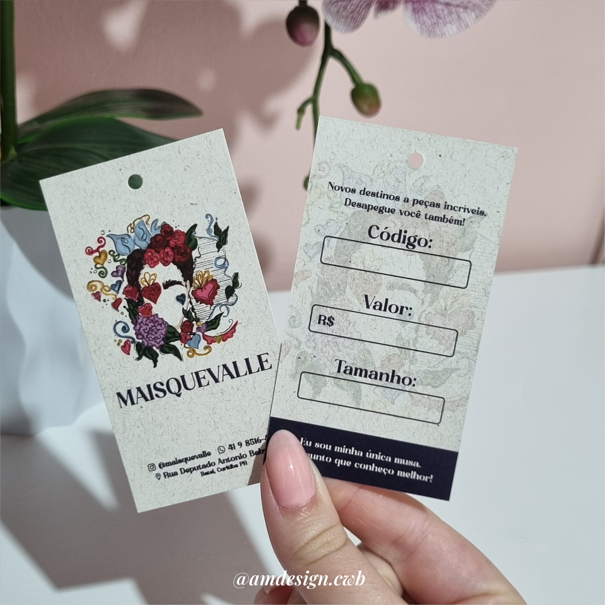 Tag para Roupas | Reciclato 240g