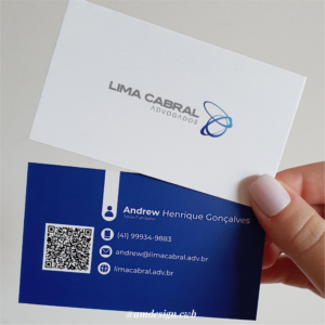 Cartão de Visitas | Laminação Fosca