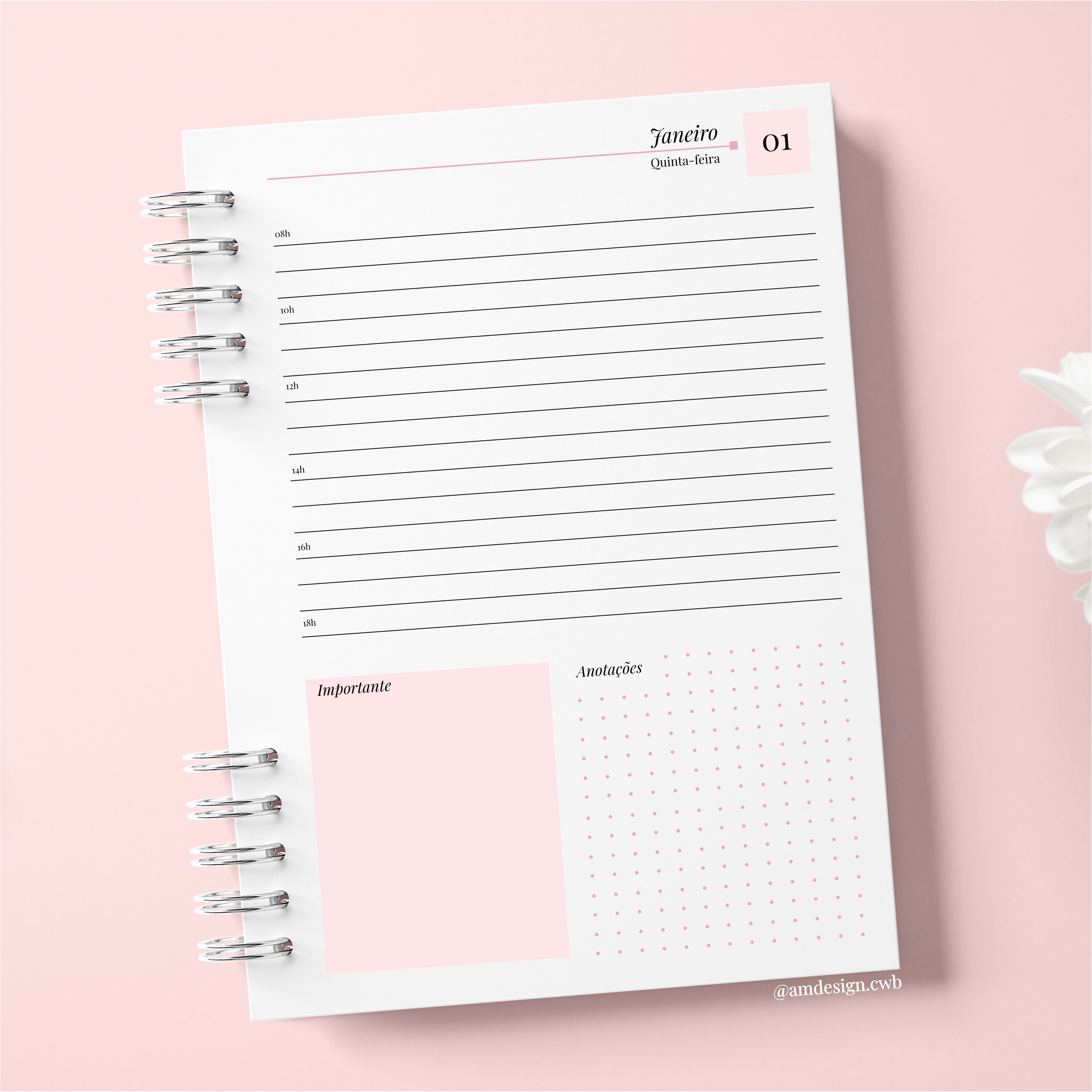 Agenda Anotações 2026